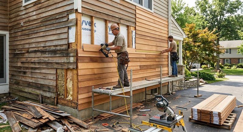 Wood Siding Service in Westerville, OH